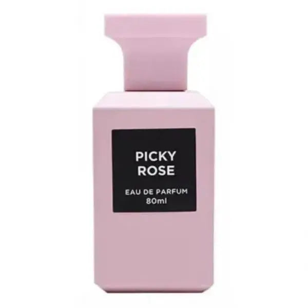Fragrance World Picky Rose Eau De Parfum 80 ml, fresh and floral rose fragrance for personal use from The Oud Library