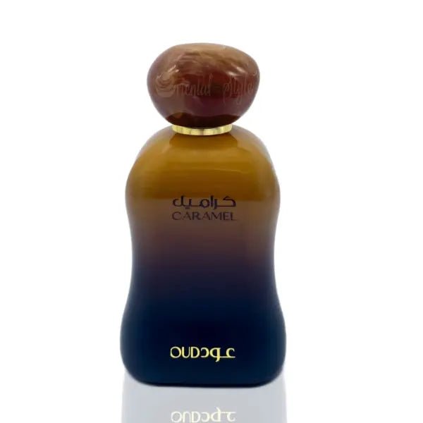 Caramel Oud Eau de Parfum 100 ml by Ard Al Zaafaran, rich and sweet oud fragrance for personal use from The Oud Library