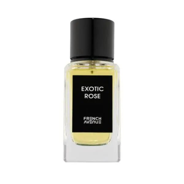 French Avenue Exotic Rose Eau De Parfum 100 ml, rich and floral rose fragrance for personal use from The Oud Library.