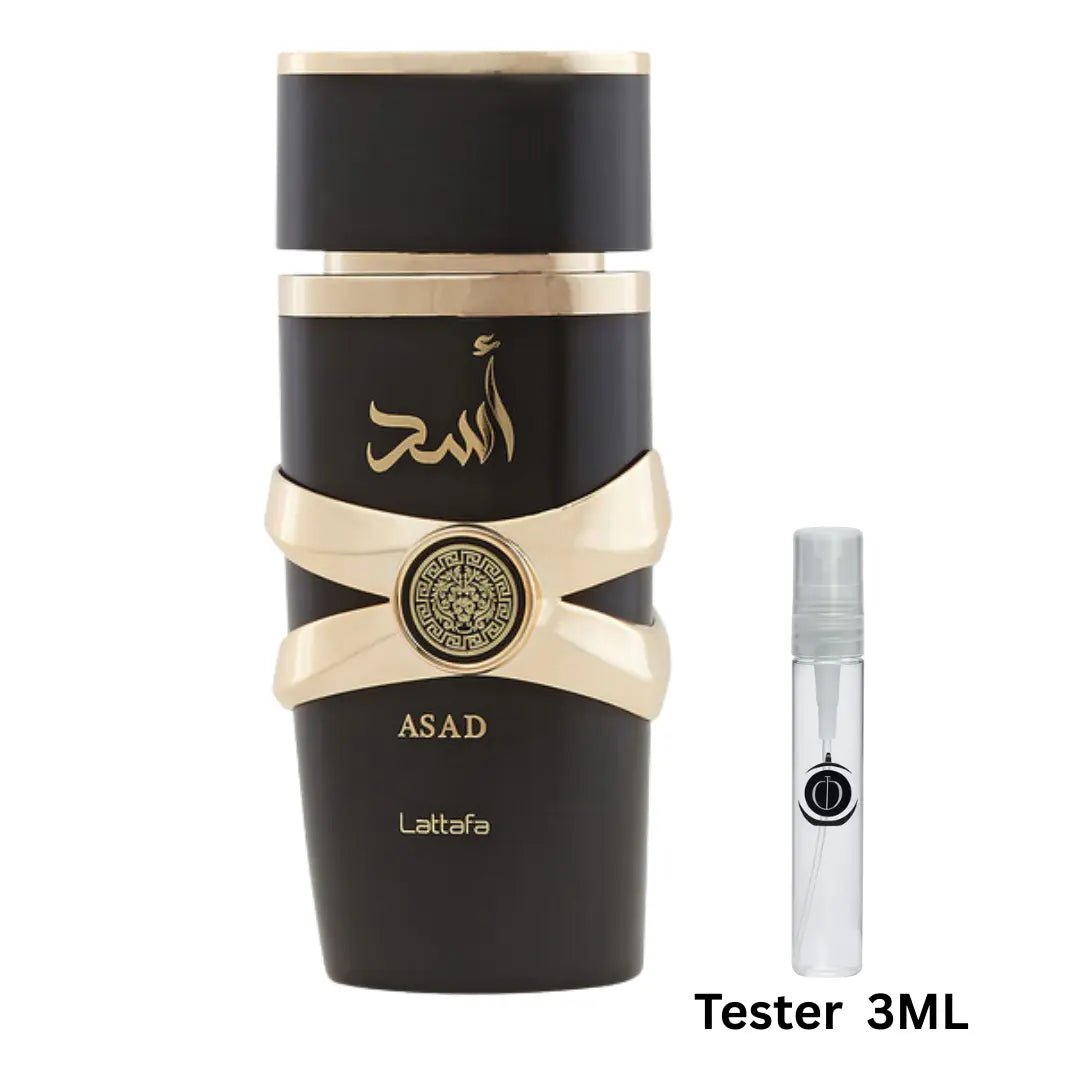 Lattafa Asad Eau de Parfum Unisex 3ML Tester - The Oud Library