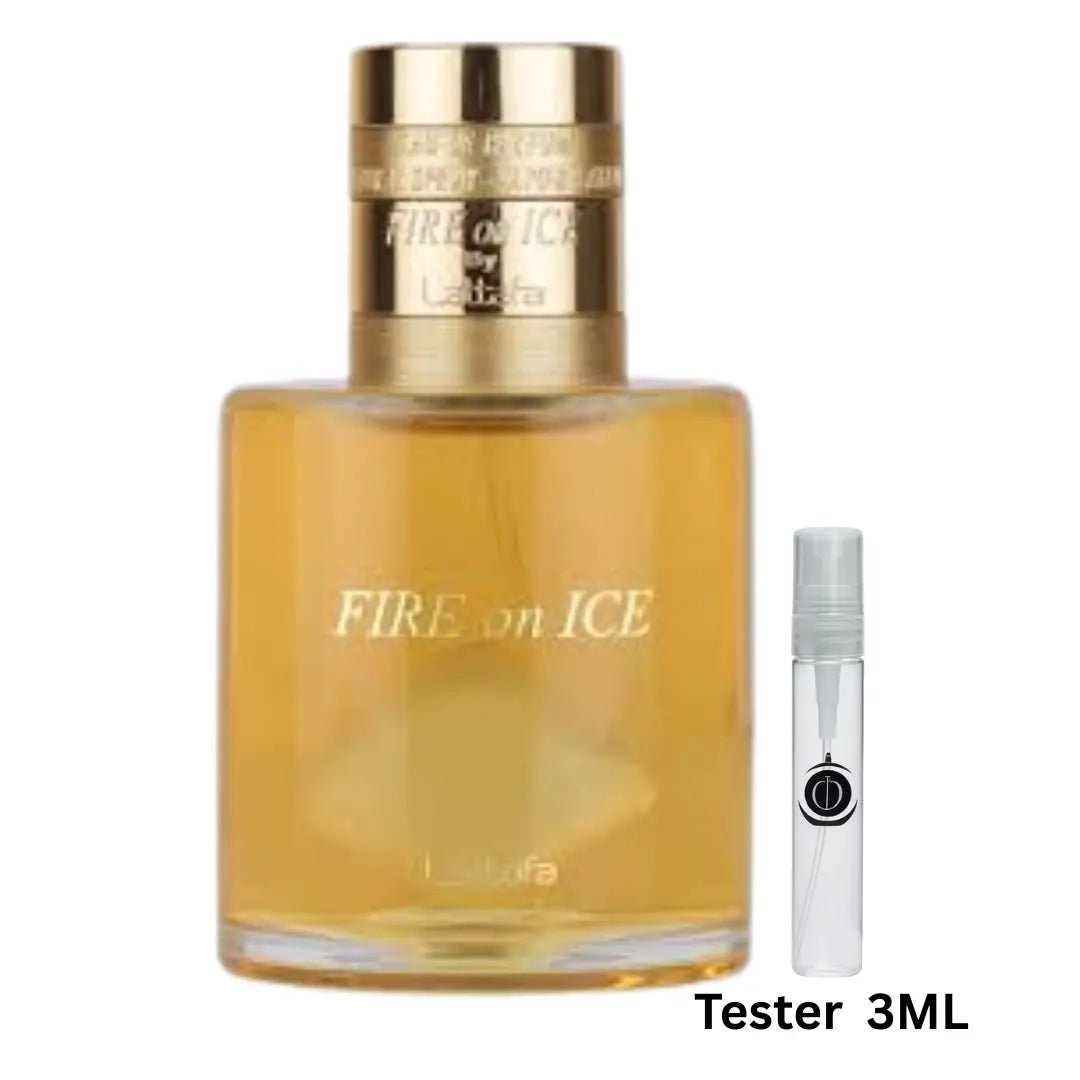 Lattafa Fire On Ice EDP 3ML Tester - The Oud Library